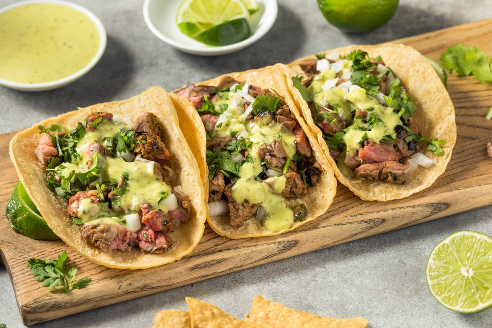 Steak Tacos with Argentino Sauce