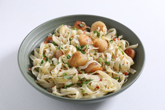 Scallops and Linguine Pasta