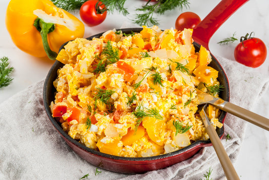 Veggie Meadow Scrambled Eggs