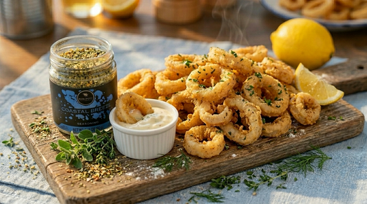 Crispy Coastal Breeze Fried Calamari