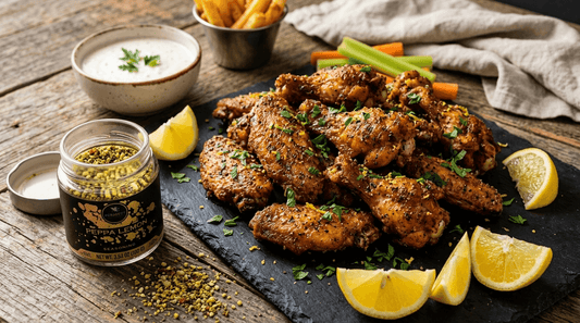 Crispy Peppa Lemon Chicken Wings
