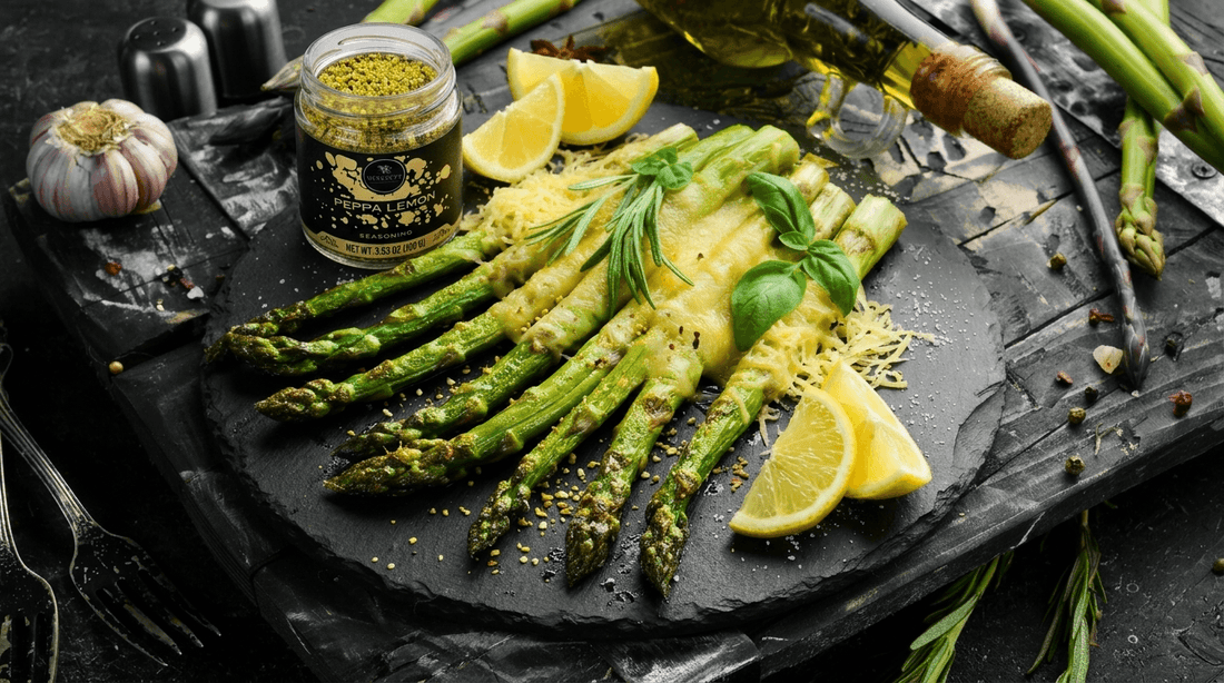 Roasted Lemon Pepper Asparagus