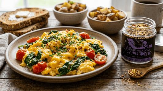 Veggie Meadow Soft Scrambled Eggs