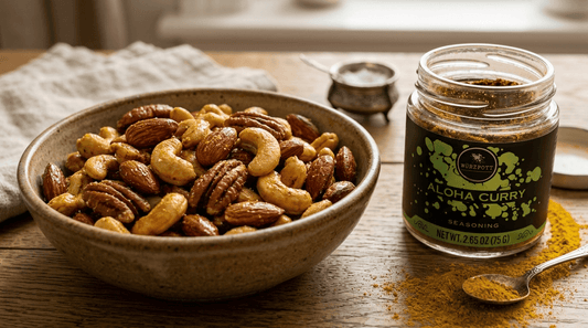 Aloha Curry Spiced Nuts