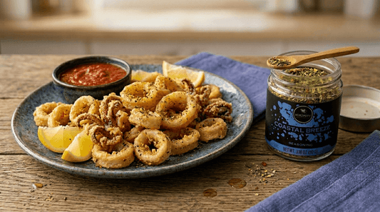 Crispy Coastal Breeze Fried Calamari