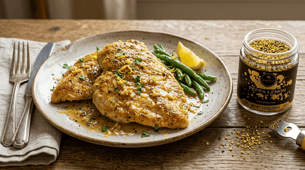 Easy Lemon Pepper Chicken: A Skillet Chicken Recipe with Bright Citrus Flavor