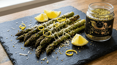 Roasted Lemon Pepper Asparagus