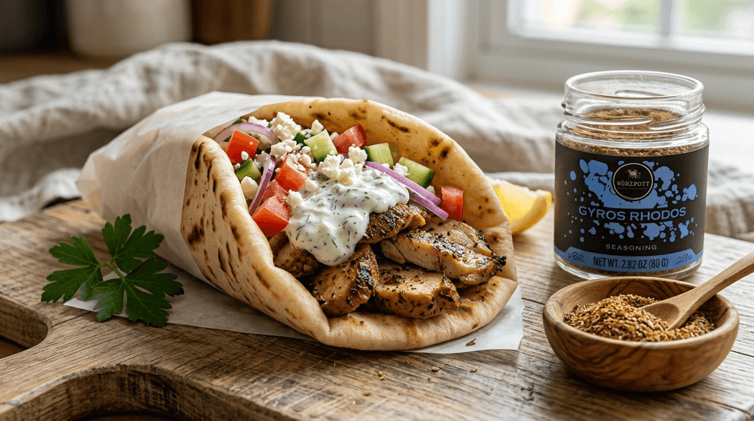 Authentic Chicken Gyros: A Greek Chicken Gyros Recipe Loaded with Mediterranean Flavor