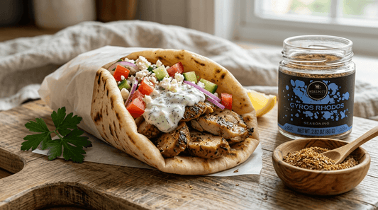 Authentic Chicken Gyros: A Greek Chicken Gyros Recipe Loaded with Mediterranean Flavor