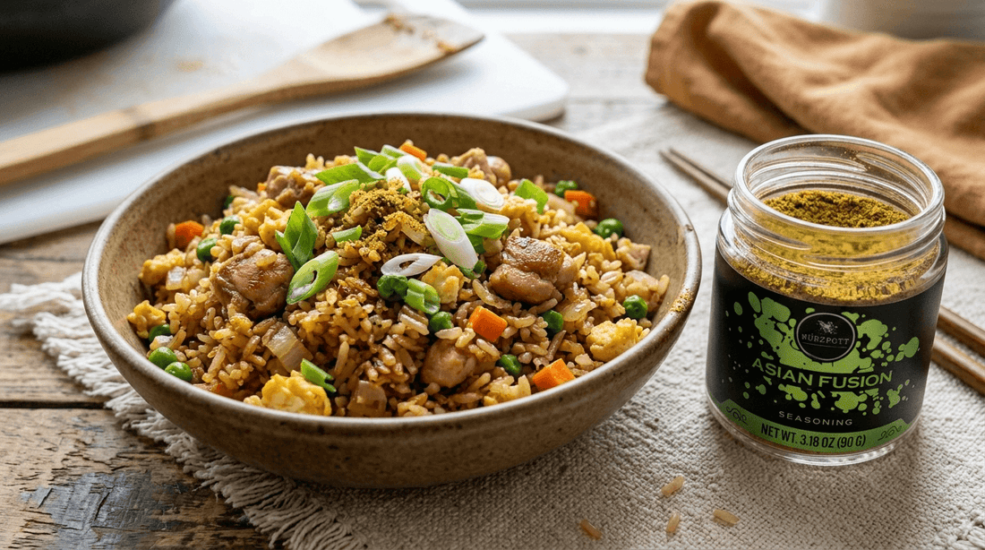 Asian Fusion Chicken Fried Rice: An Easy Fried Rice Recipe with Restaurant Style Flavor