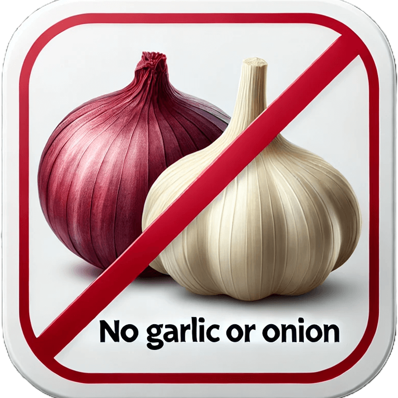 GARLIC & ONION FREE